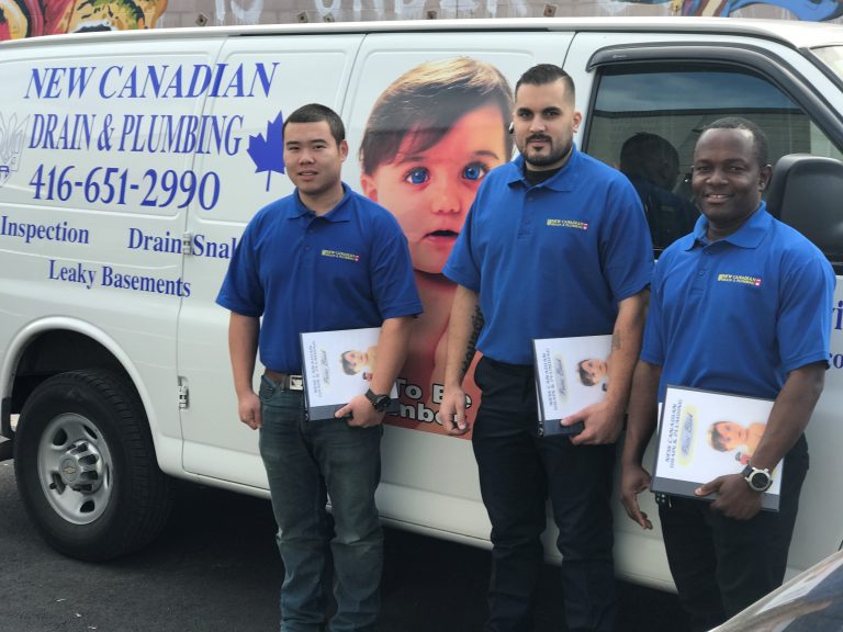 New Canadian Drain and Plumbing Team